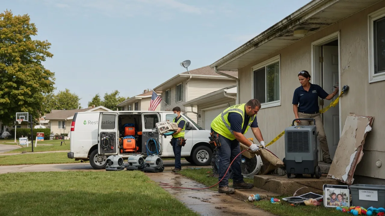 Water Damage Restoration in Nicholson, PA near me